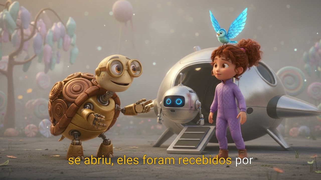 A Nave Asa de Prata e o Planeta dos Sonhos 🌟 | Histórias Infantis em Português – Para Dormir