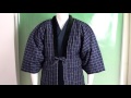 綿入れ半纏 男性用 あったか久留米半天 日本製 メンズどてら 184