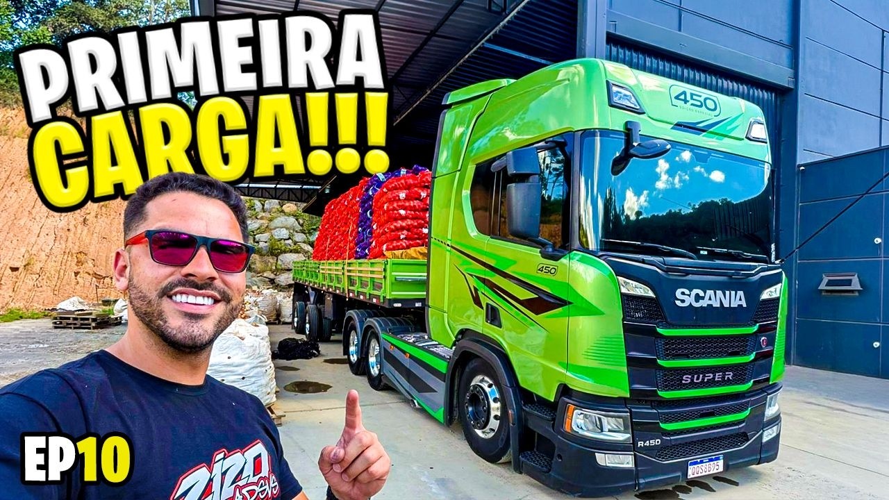 PRIMEIRA CARGA DE CEBOLA NO SCANIA VERDE 2026 😍 BORA FATURAR EP10