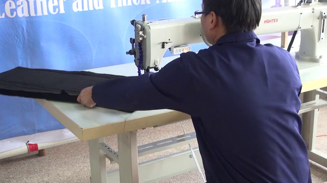 Long Arm Extra Heavy Duty Compound Feed Lockstitch Sewing Machine