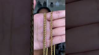 Top 4 Most Popular Gold Chains On Women & Men