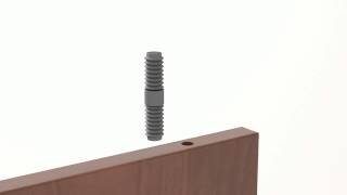 Ameriwood Assembly Tips: Compression dowel