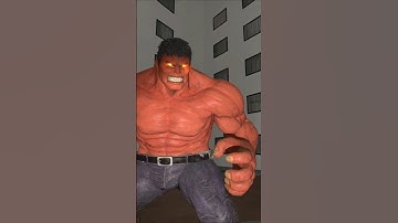 RED HULK VS SCP 096 #garrysmod #gmod #scp096 #hulk