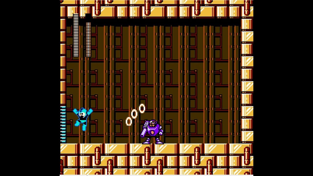 Mega Man 5 - Dark Man 3 - buster only, no damage, no miss, no slide