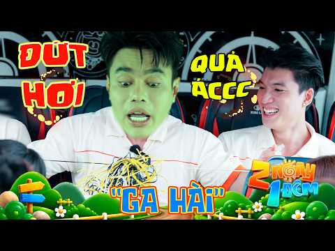 "Ga hài" 2N1Đ: Game bá đạo khiến CỘT HƠI của Dương Lâm muốn "HẤP HỐI" còn HIEUTHUHAI "CƯỜI SẢNG"