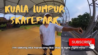 Kiara Skatepark in Kuala Lumpur Malaysia