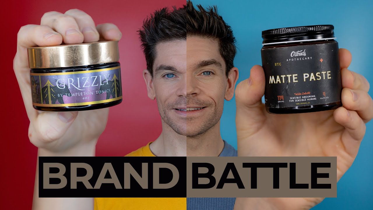 O'Douds Matte Paste vs. Templeton Tonics Grizzly Matte Paste | Brand Battle
