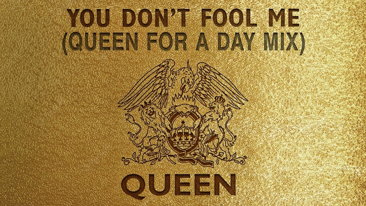 英12” Queen You Dont Fool Me (The Remixes) 12QUEEN25 PARLOPHONE /00250 Queen – You Don't Fool Me (The Remixes) – CD (Single), 1996