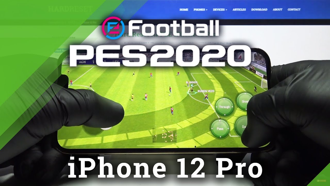 PES Mobile Gameplay in iPhone 12 Pro – Gaming Performance Checkup - YouTube