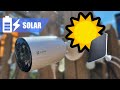 The Best Camera for Home Security? Surprising feature! ☀️ EZVIZ CB3 Tested with Solar Panel