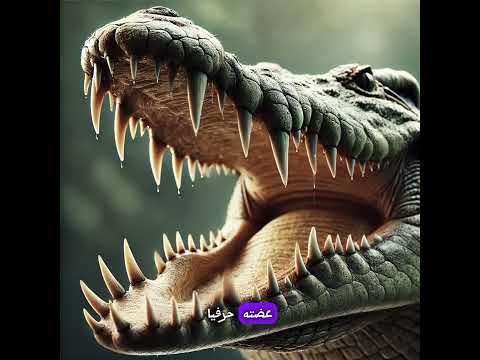 التمساح الديناصور اللي لسه عايش بينا