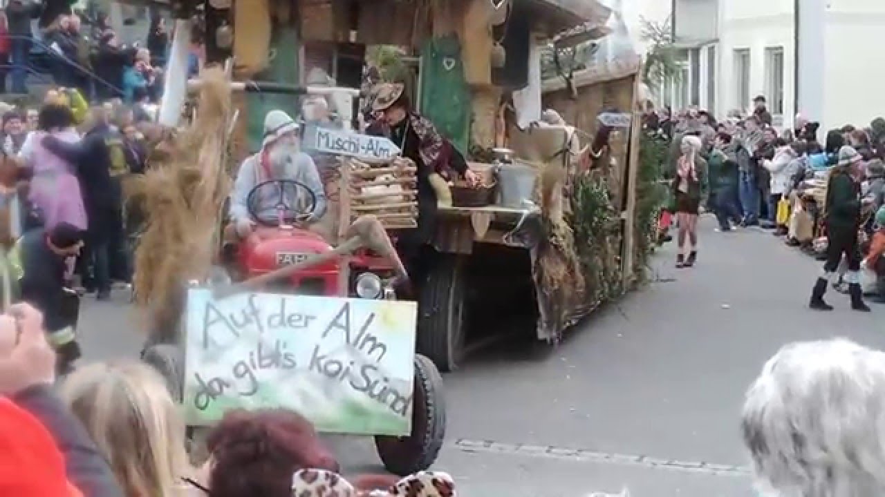 Faschingsverein Engetried Umzug 07.02.2016