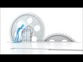 Funny 3d Character with cogs