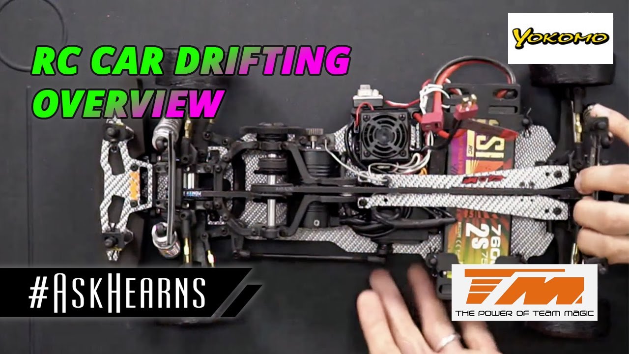 RC Car Drifting overview | Team Yokomo YD-2 | Team Magic | 