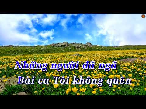 Karaoke Bài Ca Không Quên Tone Nam