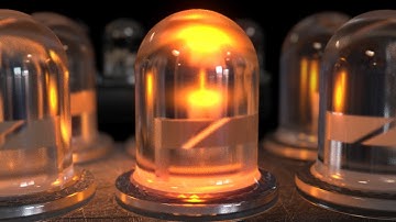 3d Animated LED Diods intro rendered with Mental Ray - 3ds Max 2014