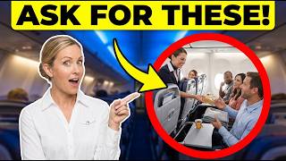 Famous Former Flight Attendant Exposes 10 Free Things You Can Ask For on Every Flight Wealth