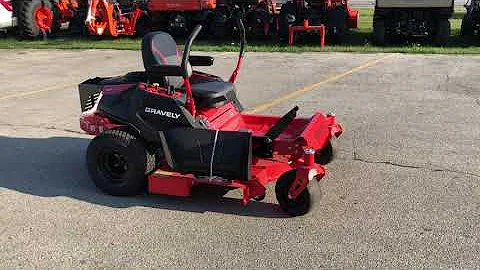 2022 Gravely ZT-X 52 Zero Turn Lawnmower With 23HP Kawasaki Engine 915257 Walkaround
