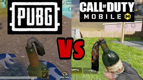 PUBGM vs CODM :- Weapon comparision(animation and sound effects) [Part-2]