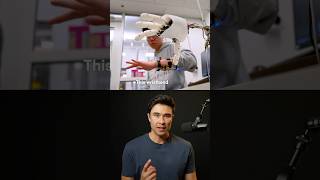 This wristband uses ultrasound to control robots 👀 #trendingshorts #ai #tech #robotics