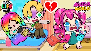 Ayah Dunia Avatarku Selingkuh Dari Ibuku Dengan Gadis Toca Boca | Cerita Sedih  Dunia Kehidupan Toca