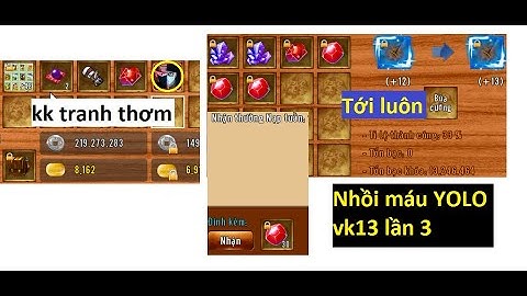 Nạp khuyến mãi Vàng và ăn tranh ra cải trang 18 và YOLO vk13 lần 3 | Làng Lá Phiêu Lưu Ký - HTC game