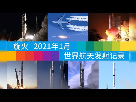 Rocket Launch Compilation 2021 - January