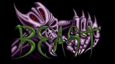 shadow of the beast title screen for Atari ST