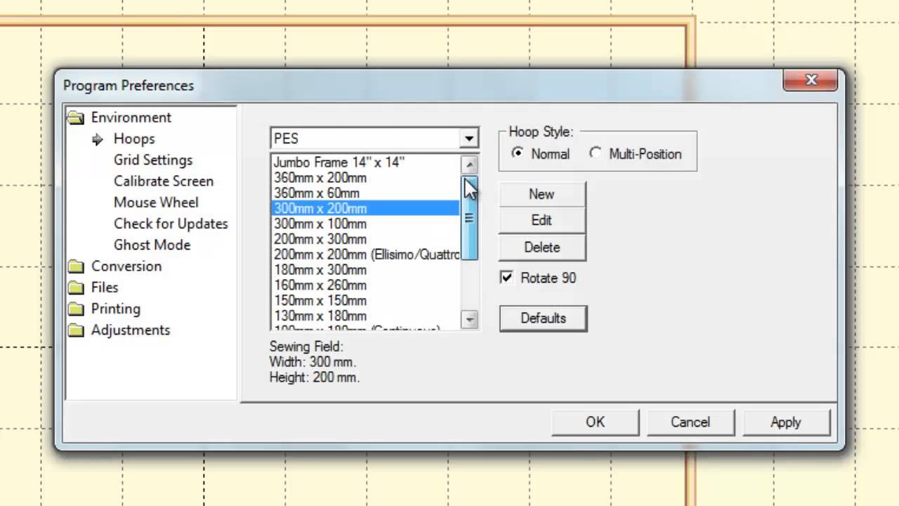 What is my Babylock's Hoop Size in Millimeters? YouTube