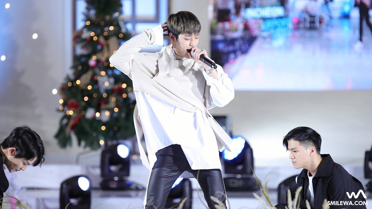 171224 틴탑 (TEEN TOP) '재밌어?' 니엘 4K 직캠 @해요TV 아주 작은 쇼케이스 4K Fancam by -wA-