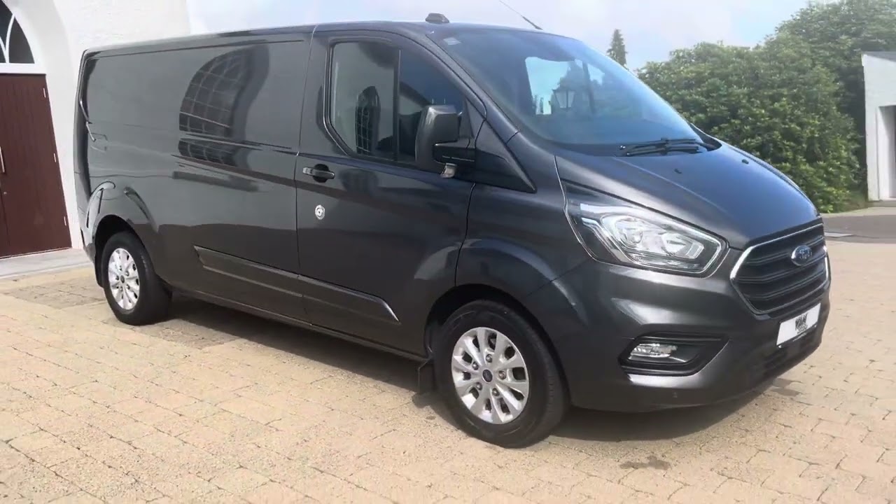 2021 Ford Transit Custom Limited Magnetic Grey LWB Now Available @ VAN Shack