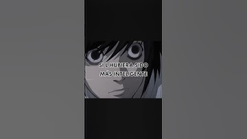 SI L HUBIERA SIDO MÁS INTELIGENTE 🧐🤯 | Facilito | #deathnote #kira #l #ryuk #fandub #shorts