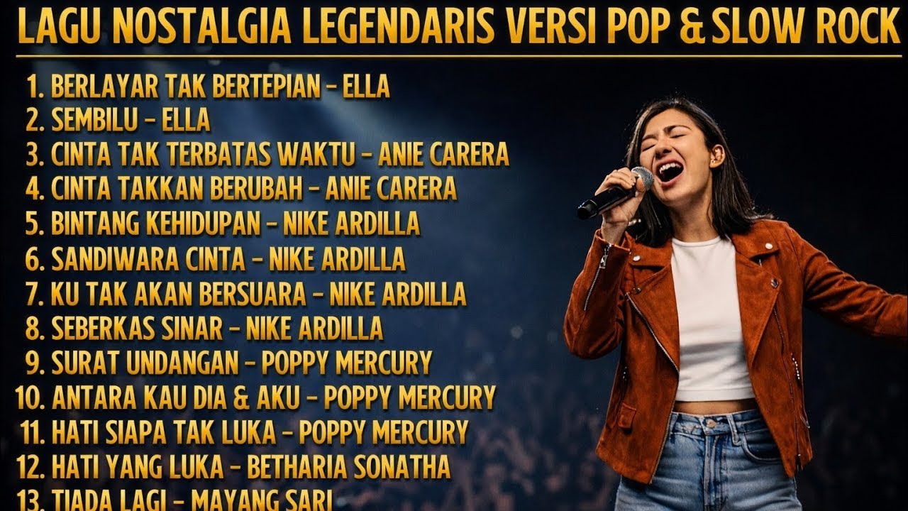 Lagu Nostalgia Legendaris Pop &Slow Rock - Berlayar tak bertepian - sembilu
