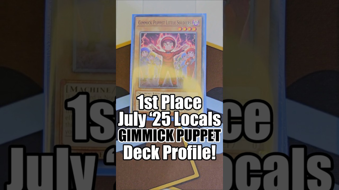 1st Place Locals July '25 GIMMICK PUPPET Deck Profile! 
