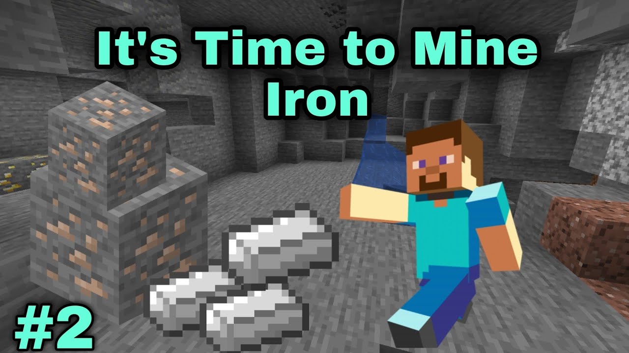 It's time to mine iron  / Minecraft part 2 /