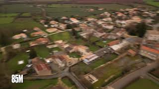 Culbutant Arménien en vue drone