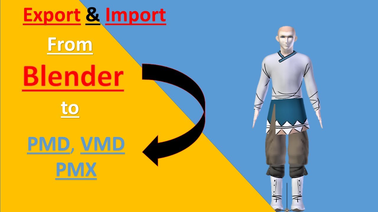 Export/Import Files in Blender 2.93 - YouTube