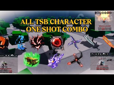 One shot combo for every tsb character - YouTube