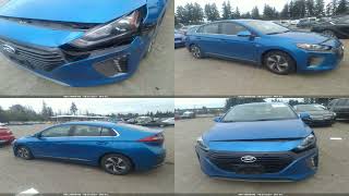 2017 Hyundai Ioniq Hybrid Kmhc75Lc2Hu035098