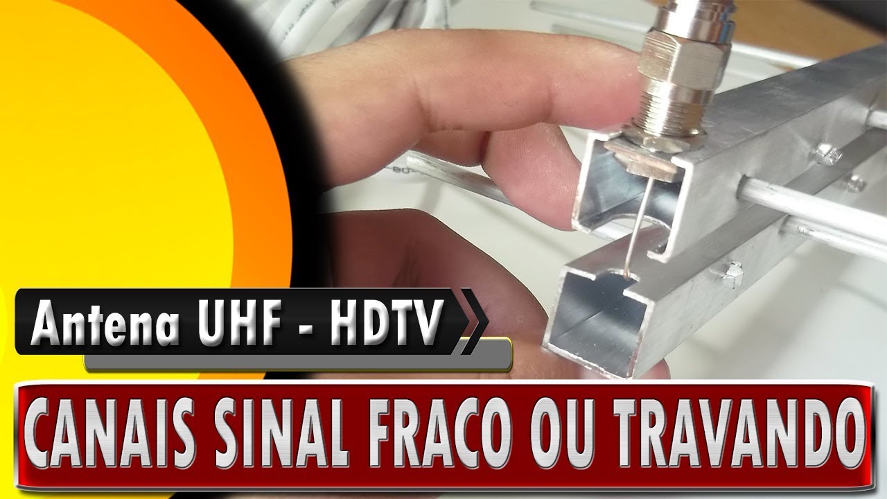 Como melhorar o sinal fraco da TV?