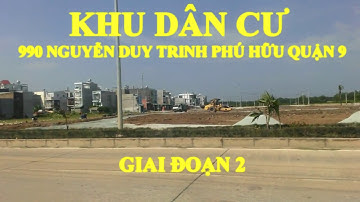 Bán đất mặt tiền 990 Nguyễn Duy Trinh Quận 9