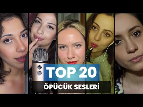 Türkçe ASMR / Öpücük Sesleri Top 20 / ASMR Türkiye