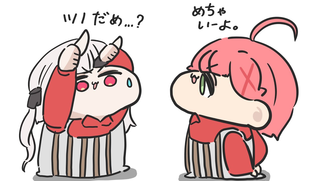 【手描き】逸材すぎる新人しか現れないみこちのハンバーガー屋さん (面接編)【さくらみこ/白上フブキ/大神ミオ/猫又おかゆ/百鬼あやめ/角巻わため/ホロライブ切り抜き】