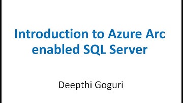 GLASS May 2024: Deepthi Goguri & Intro to Azure Arc