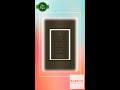 Royu 3 Gang Dark Gray Electrical Switch Plate