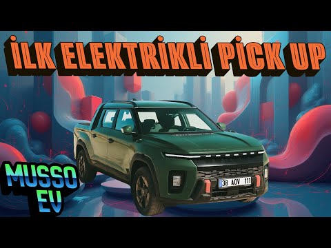 Türkiye'nin İlk ve Tek Elektrikli Pick-up'ı KGM Musso EV I Kullanıcısına Sorduk I Neden Tercih Etti?