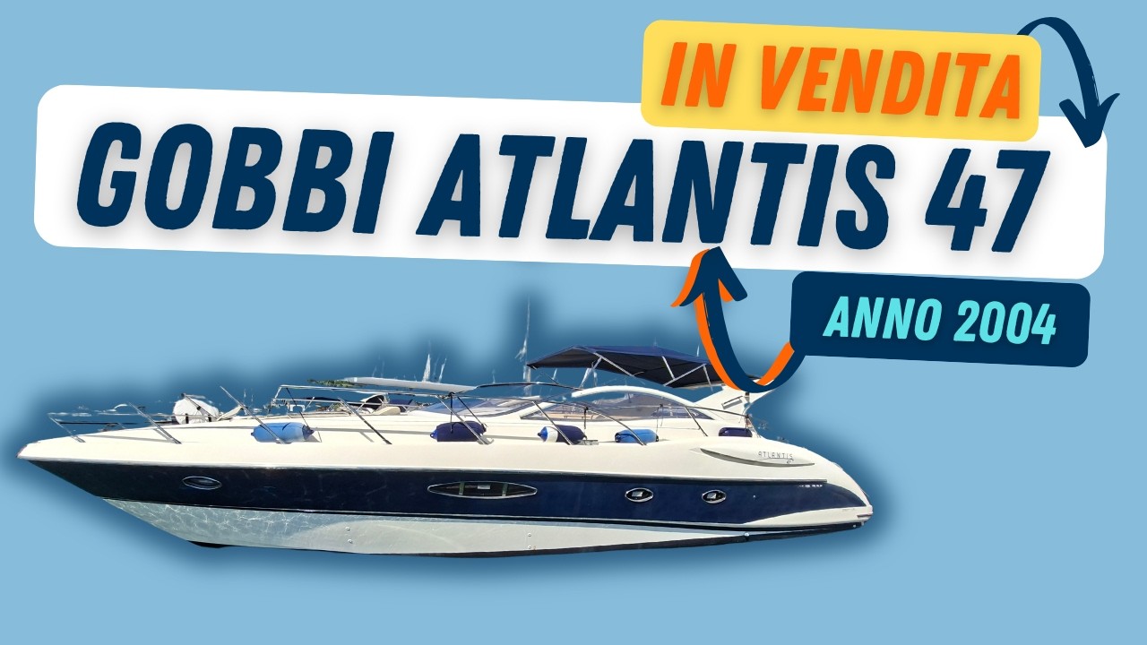 ⁣Gobbi Atlantis 47 Open usata in VENDITA ESCLUSIVA | Video-Visita On Board