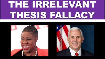 The Irrelevant Thesis Fallacy | Middle and High School Homeschooling Logic/Argument video