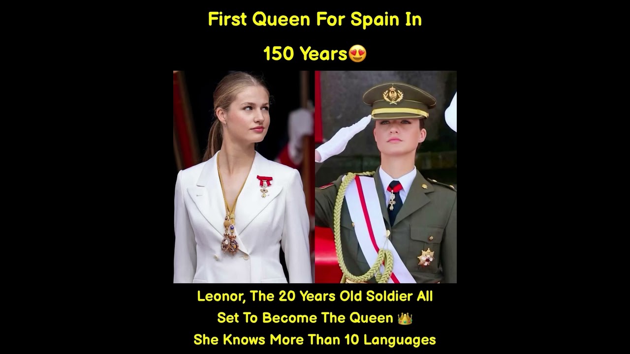 First Queen for spain in 150 years🥳😍