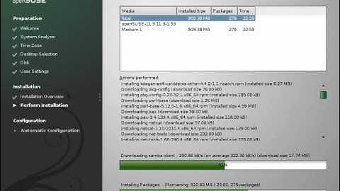 openSUSE  11.3 NET installation on x86_64